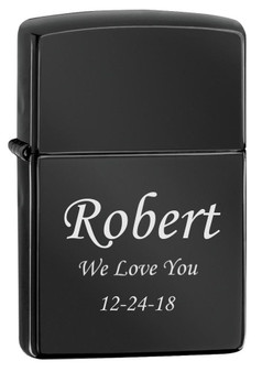 Engraved Zippo Lighter