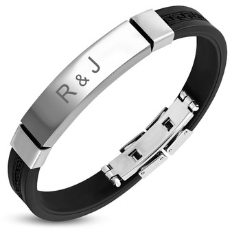 Personalized Quality Stainless Steel ID Men's ID Bracelet ...