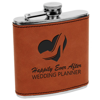 Engraved Flask