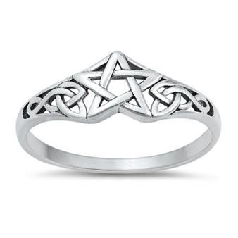 Personalized Genuine .925 Sterling Silver Star Windmill Ring ...
