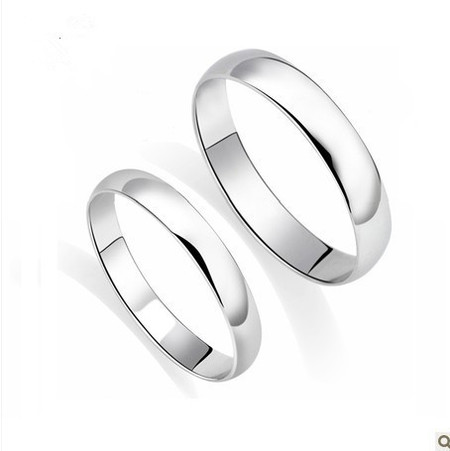 PURE SILVER PERSONALIZED COUPLE BAND RINGS – SENSATION Pakistan