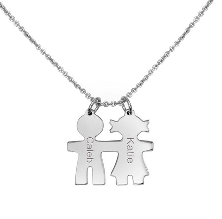 personalized necklace for baby girl