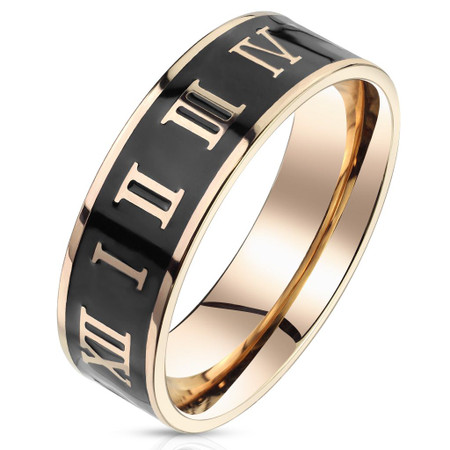 Buy Roman Numeral Ring in Gold Men's Ring Men's Band Stainless Steel Ring  Men's Jewelry Rings for Men by Modern Out Online in India - Etsy