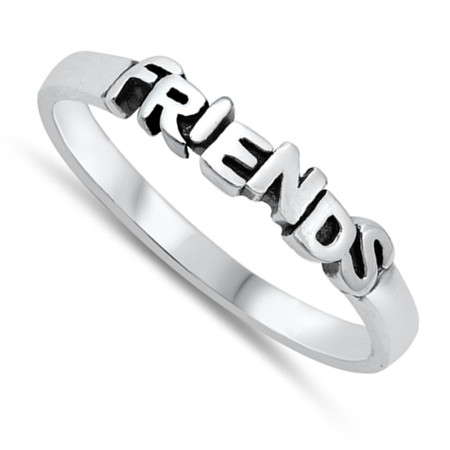Amazon.com: MZZJ Personalized BFF Friendship Couple Ring for 2-3MM Width  Cute Cat Ears Two-Tone Stainless Steel Stacking Ring Wedding Band Promise  Engagement Rings for Best Friend Sisters: Clothing, Shoes & Jewelry
