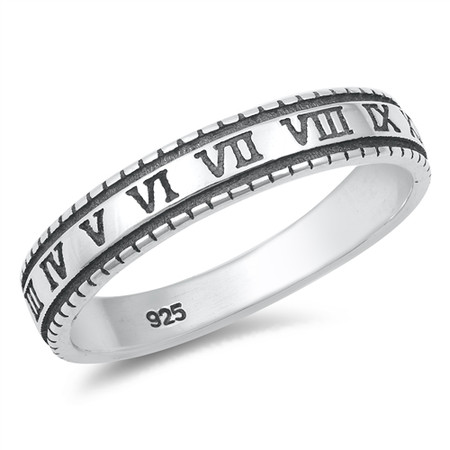 Roman Numeral Ring
