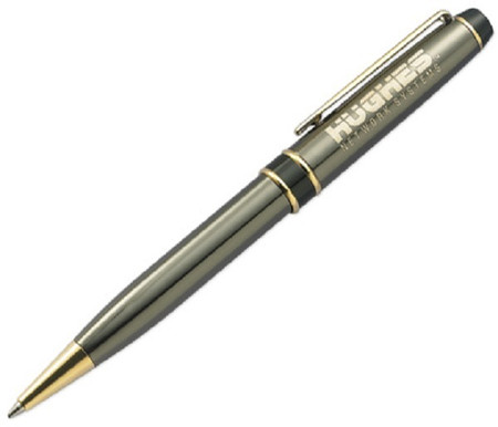 Personalized Gunmetal Brass Ballpoint Pen - Free Engraving