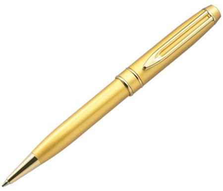 gold ball pen