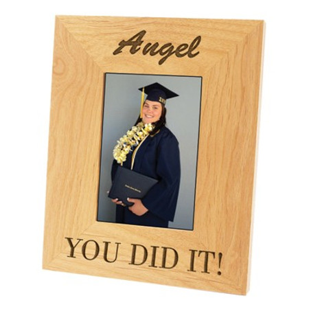 Personalized Alder Photo Frame - 5 x 7