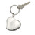 Personalized Heart Shaped Locket Keychain - Free Engraving