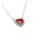 Quality .925 Sterling Silver Rhodium Plated Birthstone Pendant Necklace