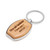Personalized Quality Wood and Metal Keychain- Free engraving