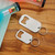 Personalized Stainless Steel Bottle Opener Keychain 