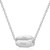 Personalized Stainless Steel Name Necklace Strip Pendant