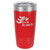 Polar Camel 20 oz. Vacuum Insulated Tumbler with Clear Lid