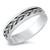 Personalized 5mm Sterling Silver Bali Design Ring