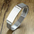  Personalized Quality Adjustable Stainless Steel Medical ID  Mesh Bracelet With Magnetic Clasp 