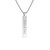 Personalized Quality Stainless Steel Vertical Pendant with Chain