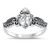 Personalized 925 Sterling Silver Heart & Wings Ring