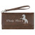 Personalized Quality Leatherette Wallet with Strap