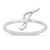 Quality 925 Sterling Silver Initial Ring