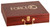 Personalized Rosewood Finish Executive Golf Gift Box Set