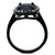 Personalized Ring Stainless Steel with Black IP