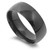  8mm Black Stainless Steel Shiny Ring - Free Engraving