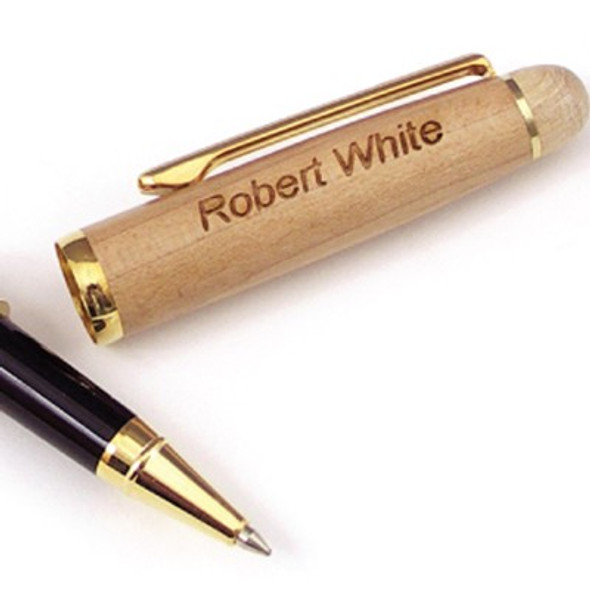 Personalized Maple Classic Rollerball Pen