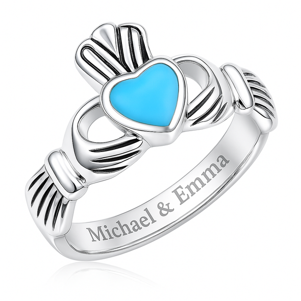 Personalized Claddagh Ring