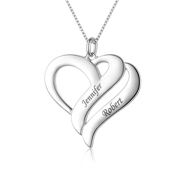Custom Heart Necklace Custom Heart Necklace
