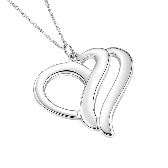 Personalized Heart Pendant for couples Personalized Heart Pendant for couples