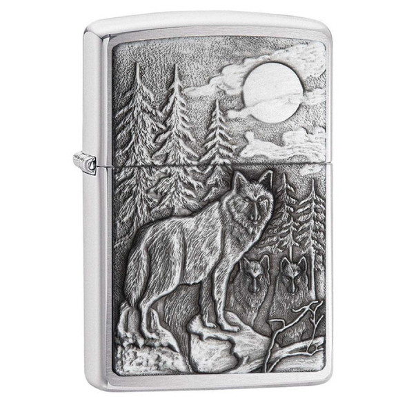 Timberwolves Emblem Genuine Zippo Lighter - Personalized it FREE! Timberwolves Emblem Genuine Zippo Lighter - Personalized it FREE!