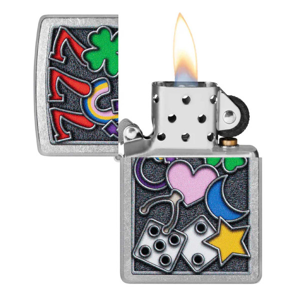 All Luck Design Genuine Zippo Lighter - Personalized it FREE! All Luck Design Genuine Zippo Lighter - Personalized it FREE!