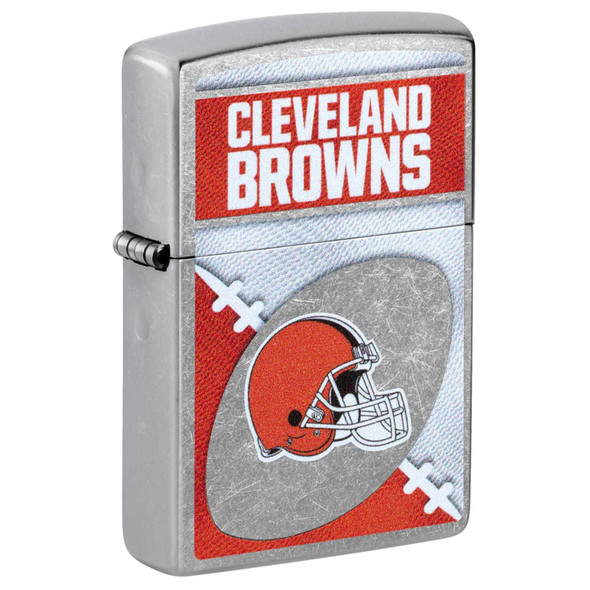 NFL Cleveland Browns Chrome Logo Design Genuine Zippo Lighter NFL Cleveland Browns Chrome Logo Design Genuine Zippo Lighter