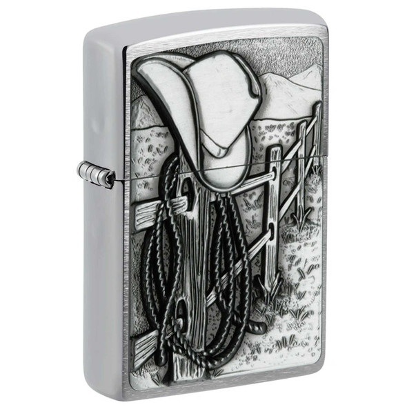 Resting Cowboy Genuine Zippo Lighter - Personalized it FREE! Resting Cowboy Genuine Zippo Lighter - Personalized it FREE!