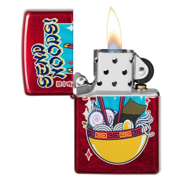 Noodle Design Genuine Zippo Lighter Noodle Design Genuine Zippo Lighter
