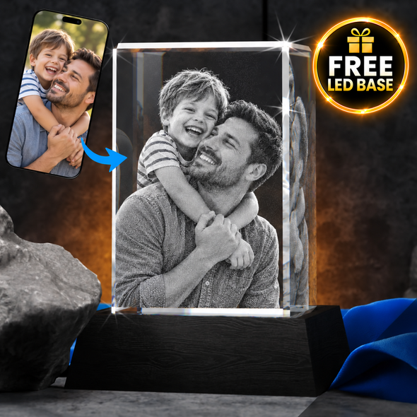 Personalized 3d Photo crystal