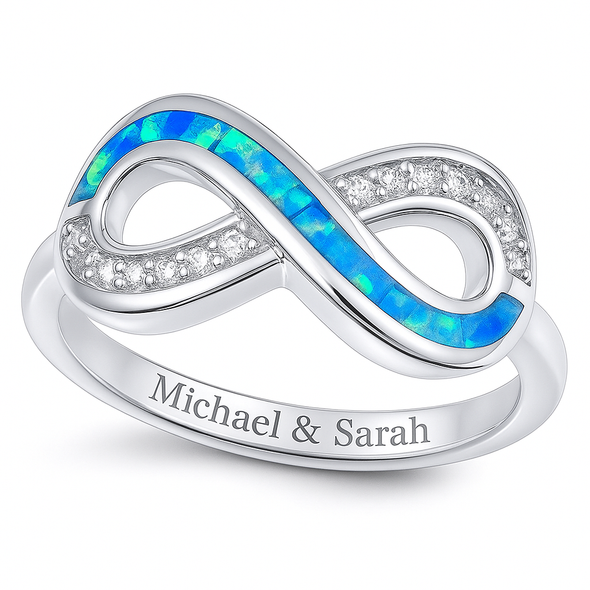 Custom Infinity Ring Custom Infinity Ring