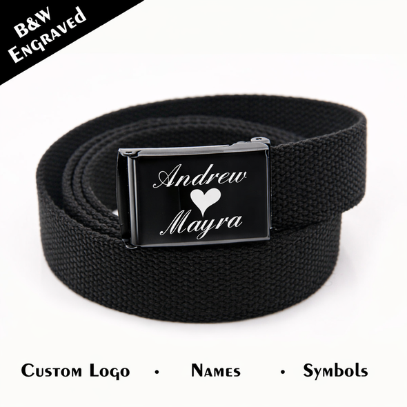 Custom Engraved Belt