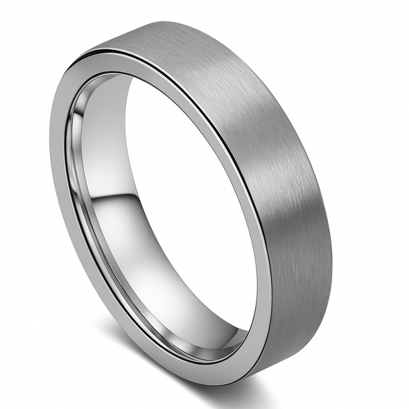 Personalized Tungsten Ring