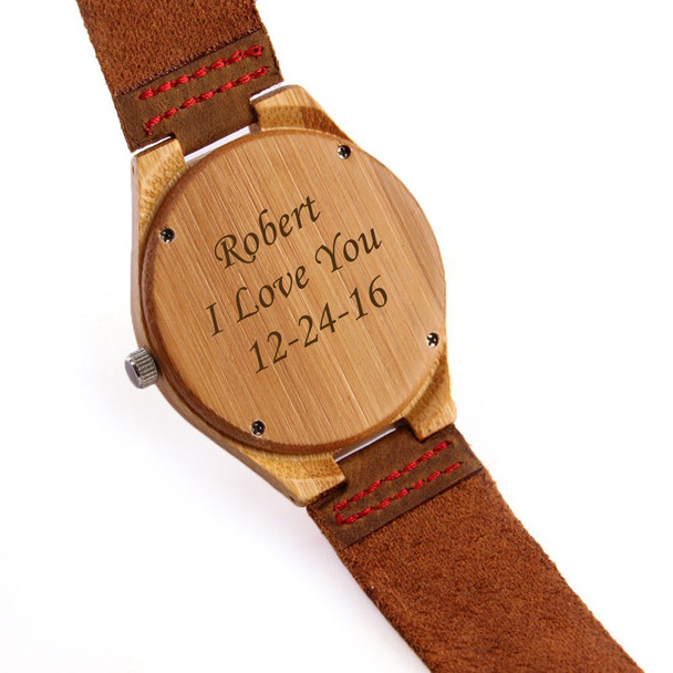 Engraved Watch