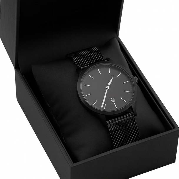 Personalized Stainless Steel Quality Luxury Quartz Watch