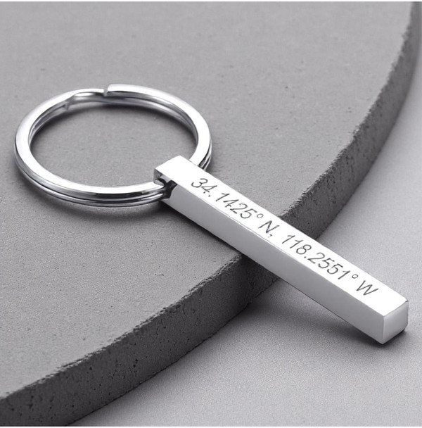 Swank Money Clip Monogrammed Money Clip - Polished Stainless Steel