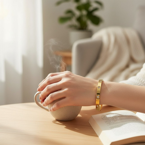 Personalized Stainless Steel Quality Women Cuff Bracelet