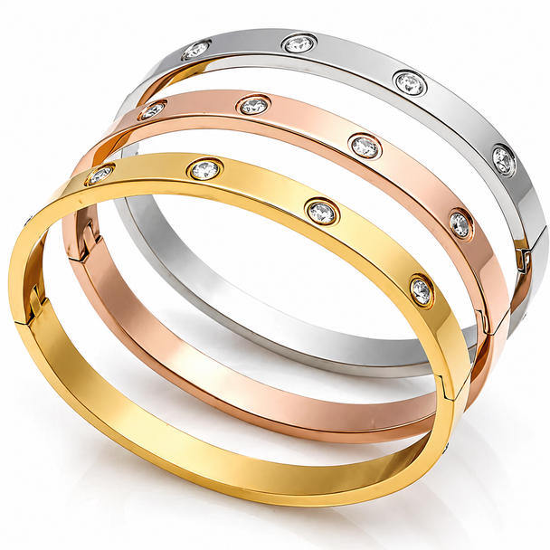 Personalized Stainless Steel Quality Women Cuff Bracelet