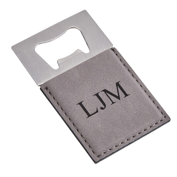 Engraved bottle opener
