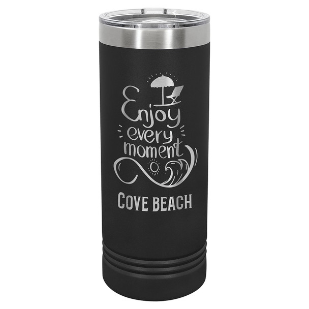 Polar Camel 22 oz. Skinny Tumbler with Slider Lid