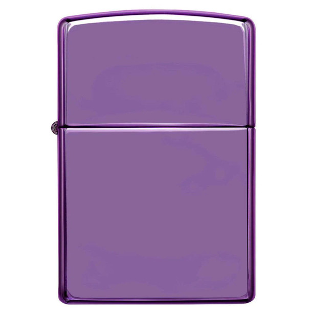 Classic High Polish Purple Genuine Zippo Lighter