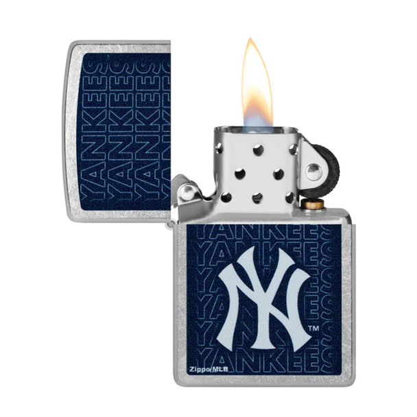Personalized MLB New York Yankees Genuine Zippo Lighter