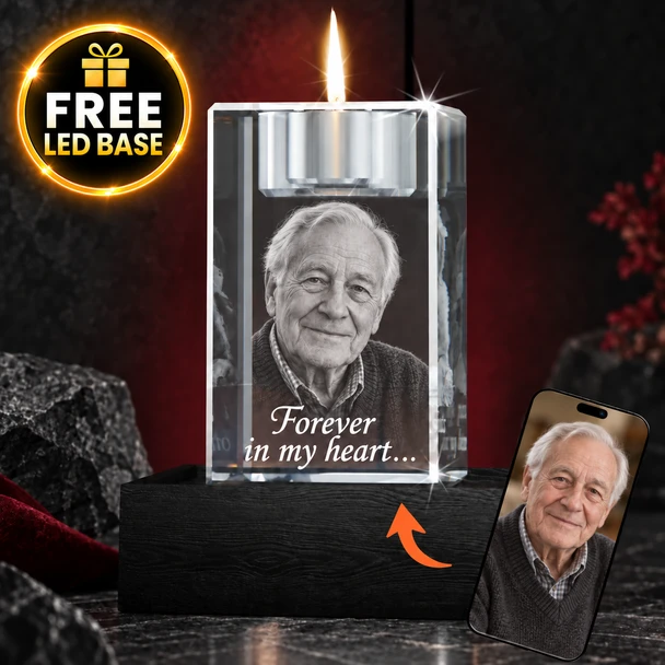 Custom 3d photo crystal